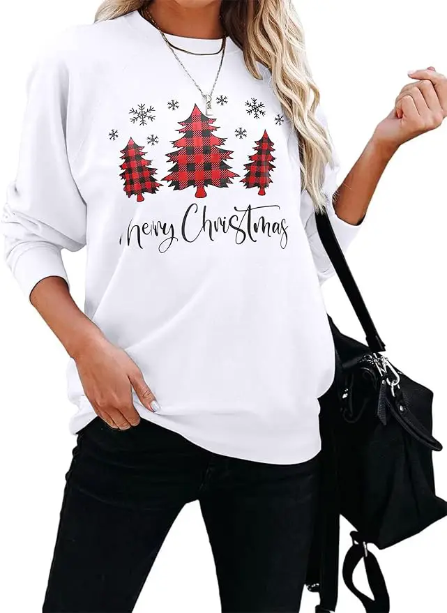 white christmas sweatshirts