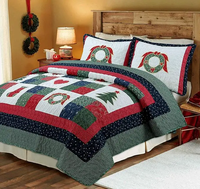 christmas quilt king