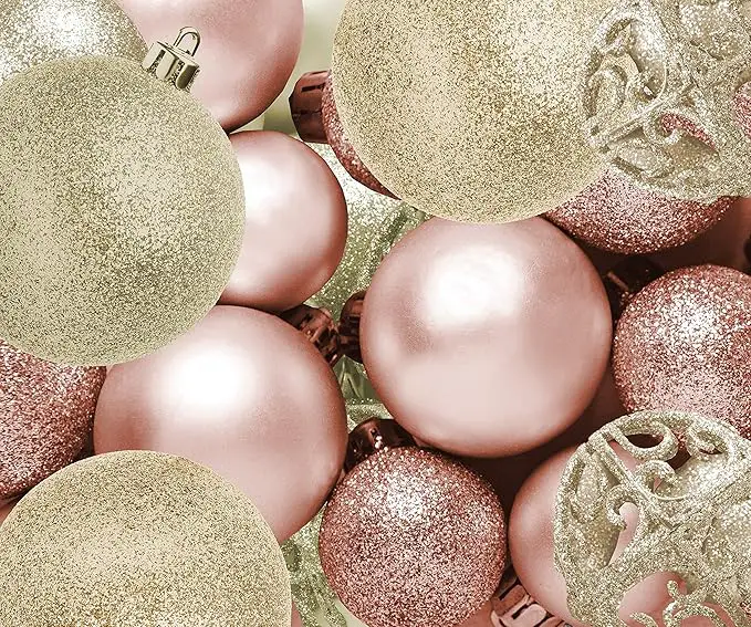 Christmas with Pink and Gold