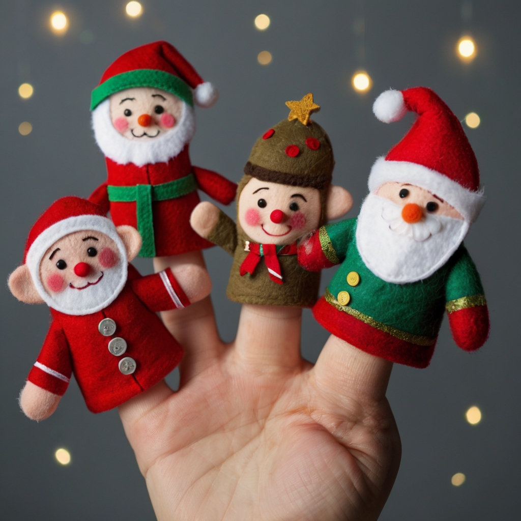 Christmas Finger Puppets