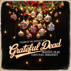 grateful dead christmas ornament